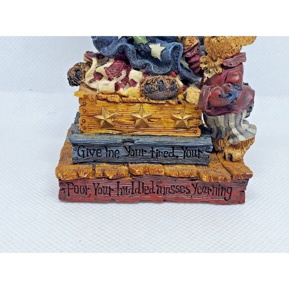 Boyds Bears & Friends The Bearstone Collection – Ms. Liberty Figurine - Picture 3 of 12